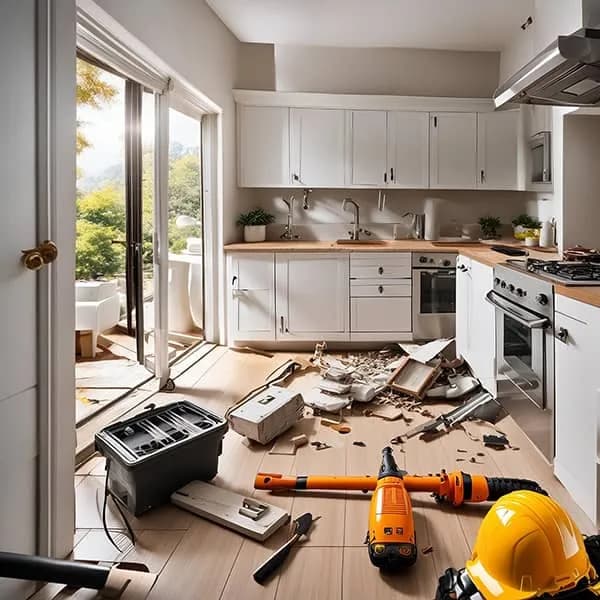 Küche demontieren